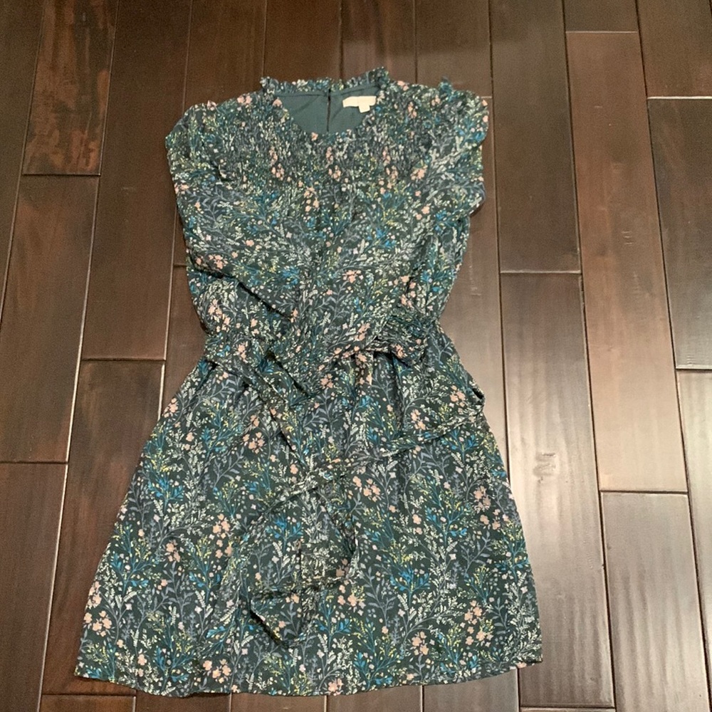 LOFT Garden Floral Dress